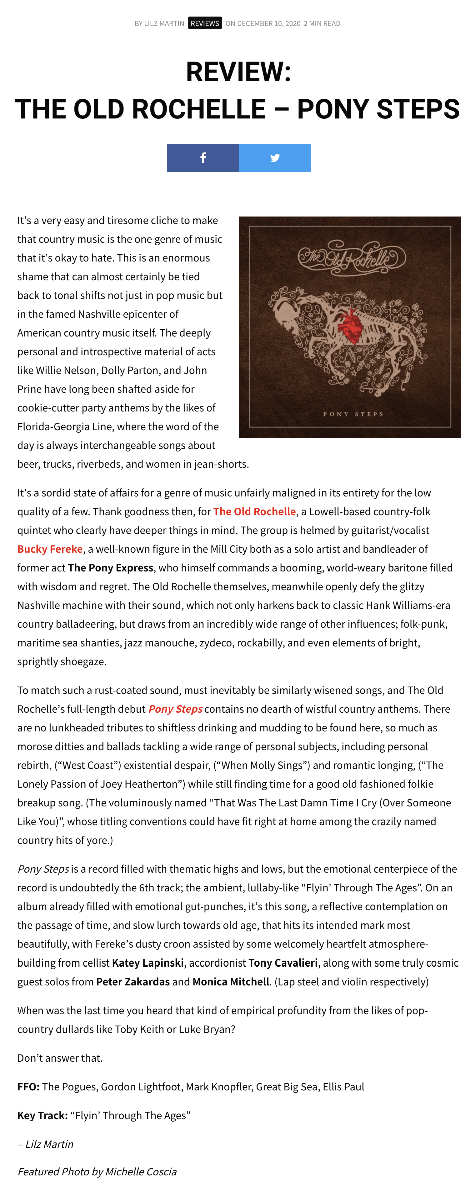 Lowell Spin album review